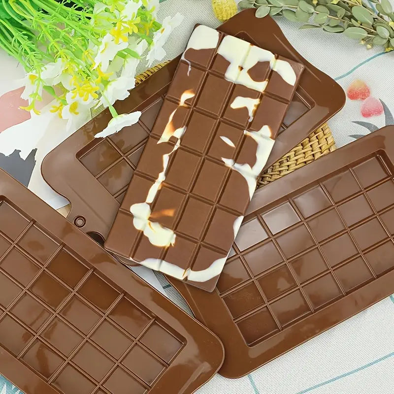 Moule en Silicone Tablette pour Barres d’Alimentation – Chocolat Maison, Snacks Énergétiques et Céréales