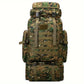 Sac à dos randonnée militaire 70L Grande capacité, camouflage étanche et ultra-résistant