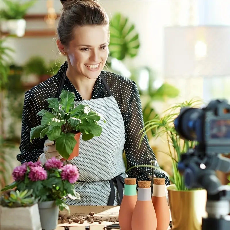 Kit d’Arrosage Automatique pour Plantes d’Intérieur Système Goutte-à-Goutte Facile pour Pots et Jardinières