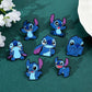 Lot de 21 Broches Enfant Stitch – Pins Dessin Animé Disney Colorés pour Vêtements et Sacs