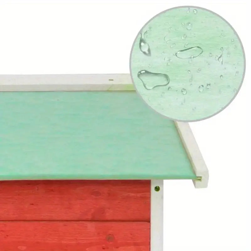 Abri de Jardin en Bois Design Cabane Extérieure Idéale pour Rangement, Outils et Tondeuse
