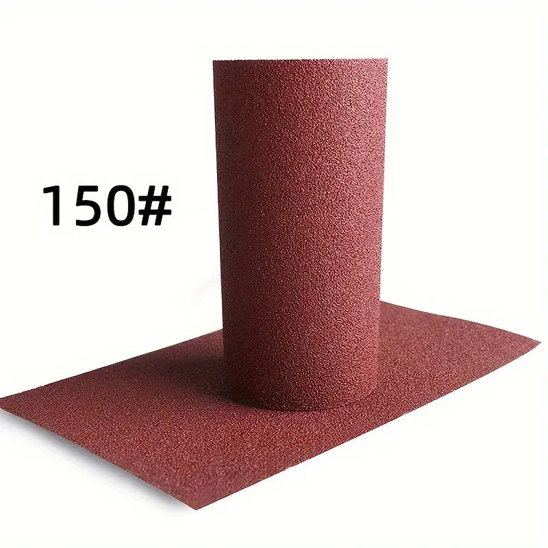 Rouleau de Papier Abrasif Grain Fin – Idéal pour Ponçage Bois, Métal et Finition de Surface