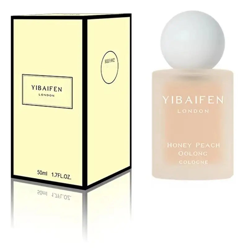 Parfum Femme YIBAIFEN – Cologne Fleur de Cerisier, Thé Blanc Orchidée & Pêche Miel Oolong – Fraîcheur Élégante et Florale