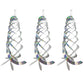 Répulsifs Visuels Anti-Oiseaux – Spirales Holographiques Réfléchissantes 40cm pour Jardins, Balcons et Verandas