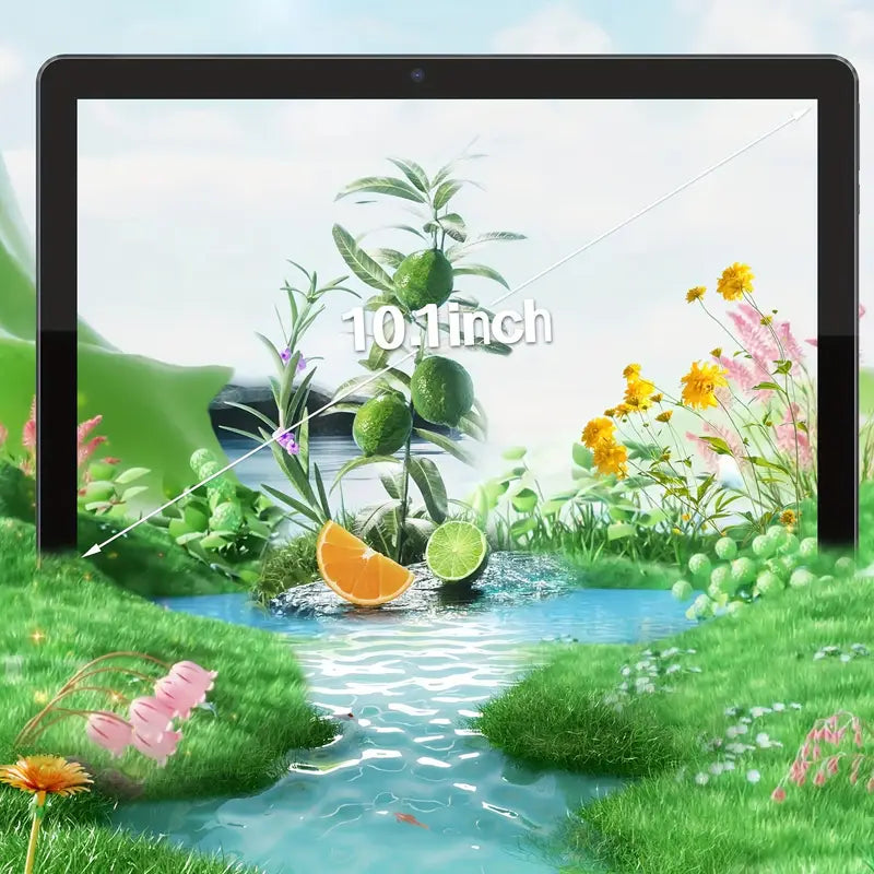 Pack Tablette Android 14 avec Clavier Sans Fil, Souris, Housse, Stylet et Câble USB-C – Kit Complet Polyvalent