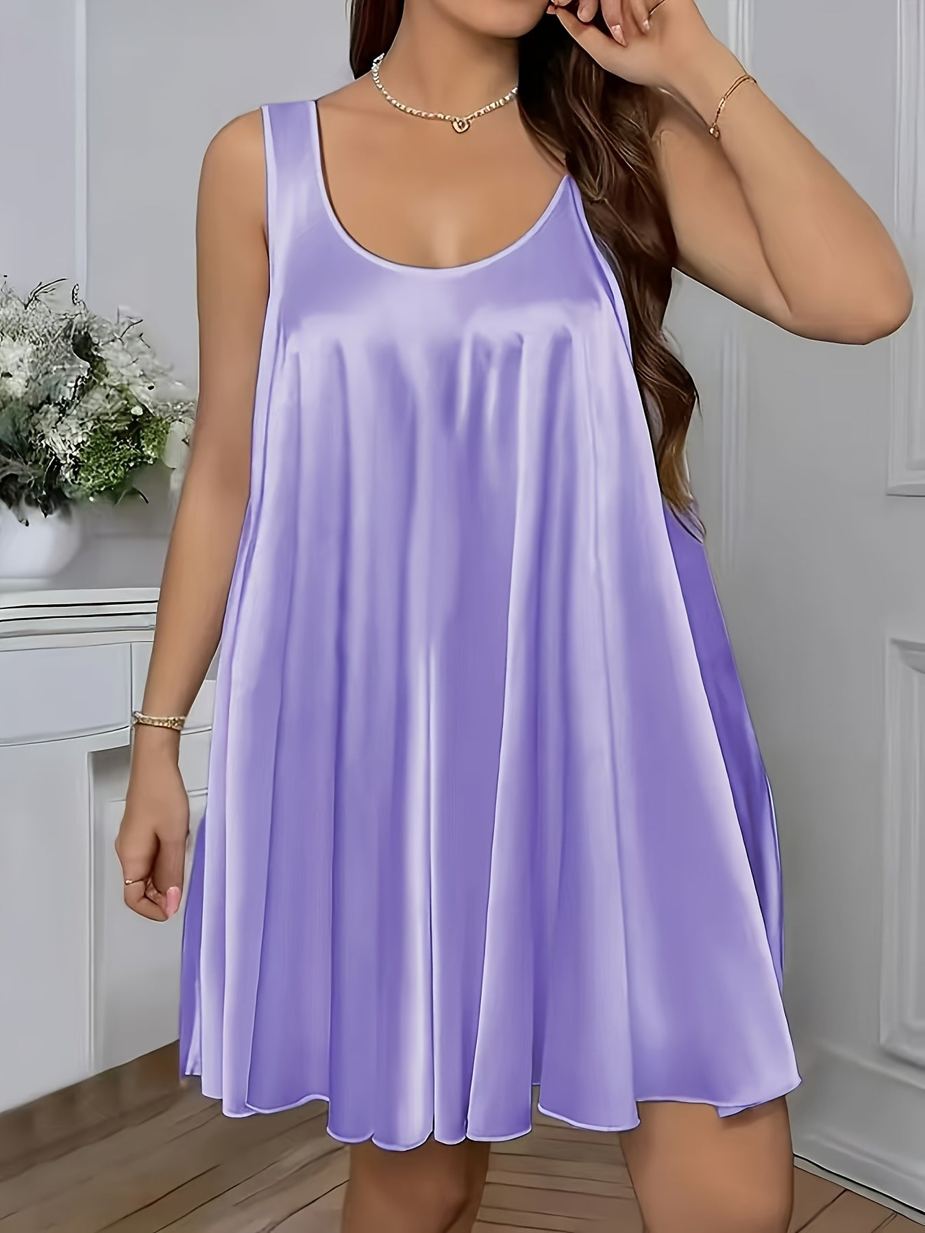 Ensemble de 3 nuisettes sexy sans manches pour femmes