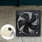 Ventilateur de plafond design moderne – 5 pales en bois avec éclairage LED intégré silencieux