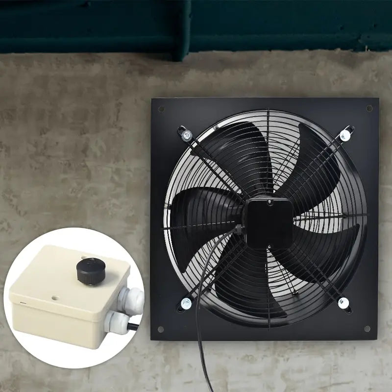 Ventilateur de plafond design moderne – 5 pales en bois avec éclairage LED intégré silencieux
