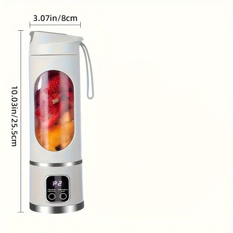 Blender Smoothie Portable USB Rechargeable 450ml