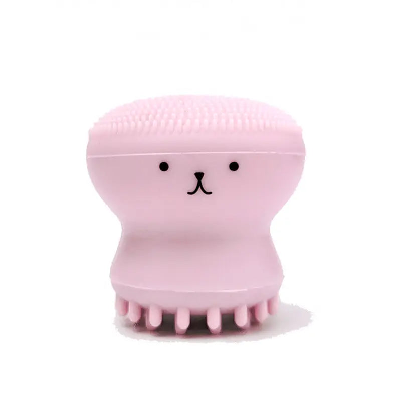 Brosse Nettoyante Visage en Silicone – Design Mignon Ourson, Exfoliante & Douce pour Tous Types de Peau