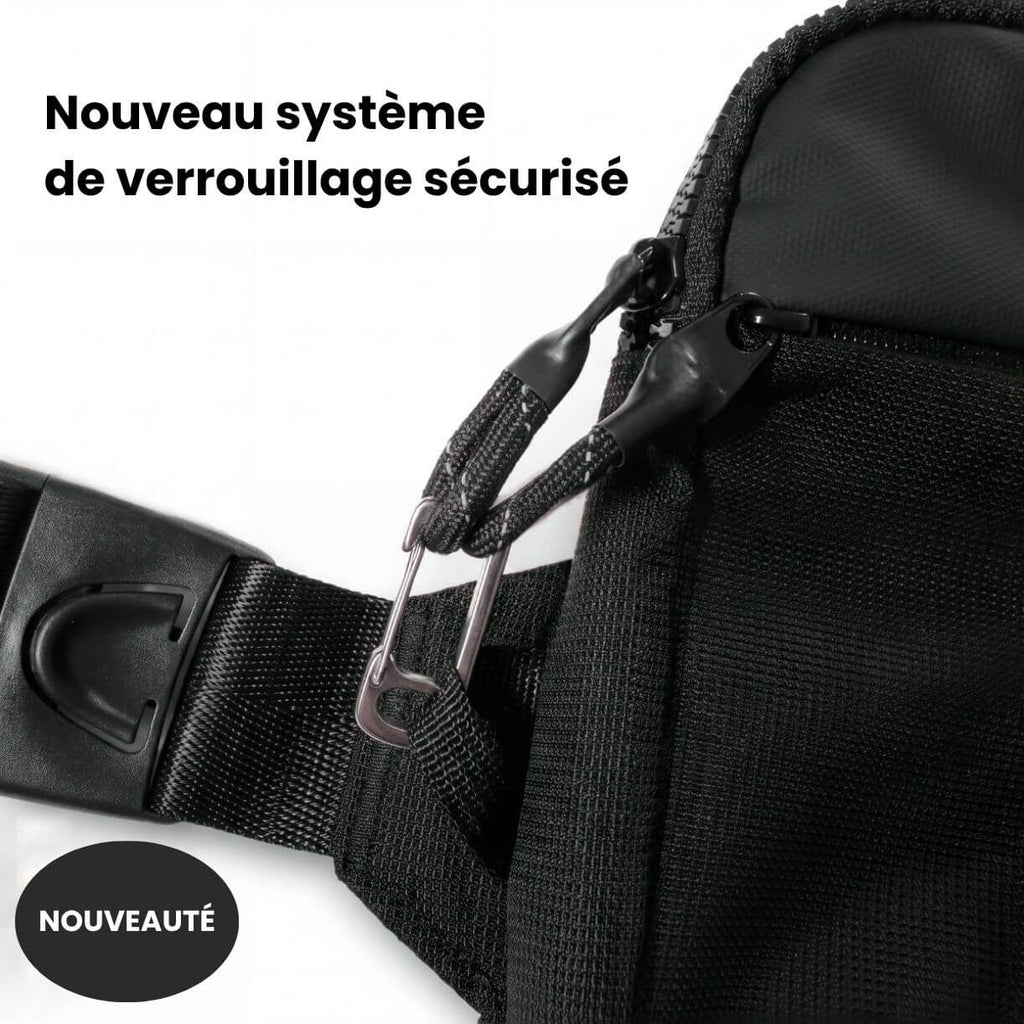 Sacoche Bandoulière Anti-Vol Homme et Femme – Sac Compact Mini ou Large