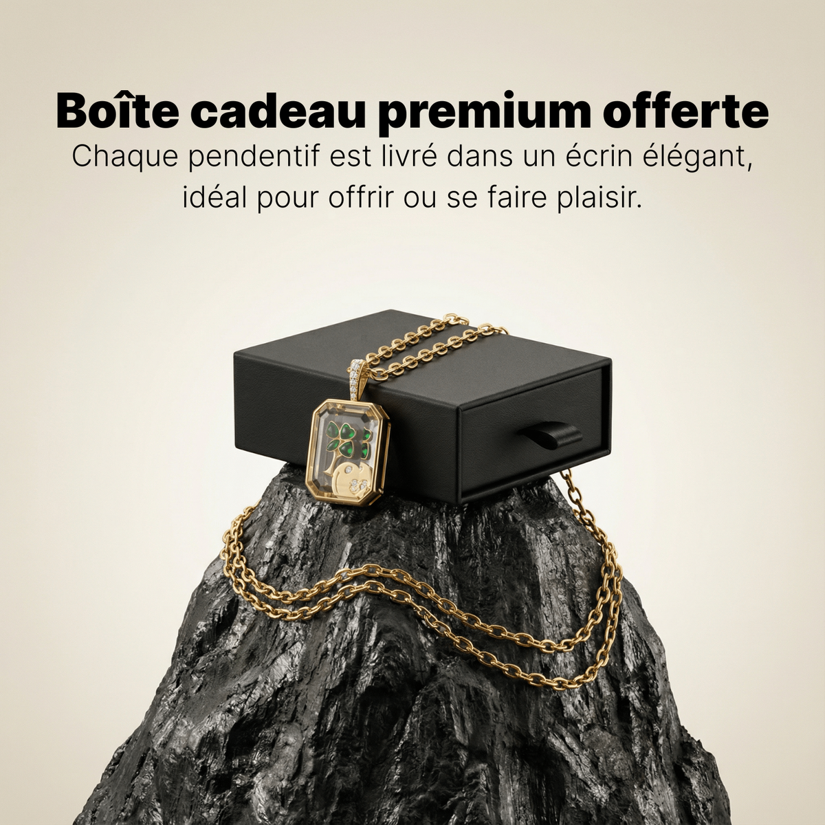 Collier à Charms Personnalisable Femme – Pendentifs à Composer, Idée Cadeau