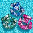 Fauteuil Flottant Gonflable pour Piscine avec Dossier – Bouée Siège Adulte