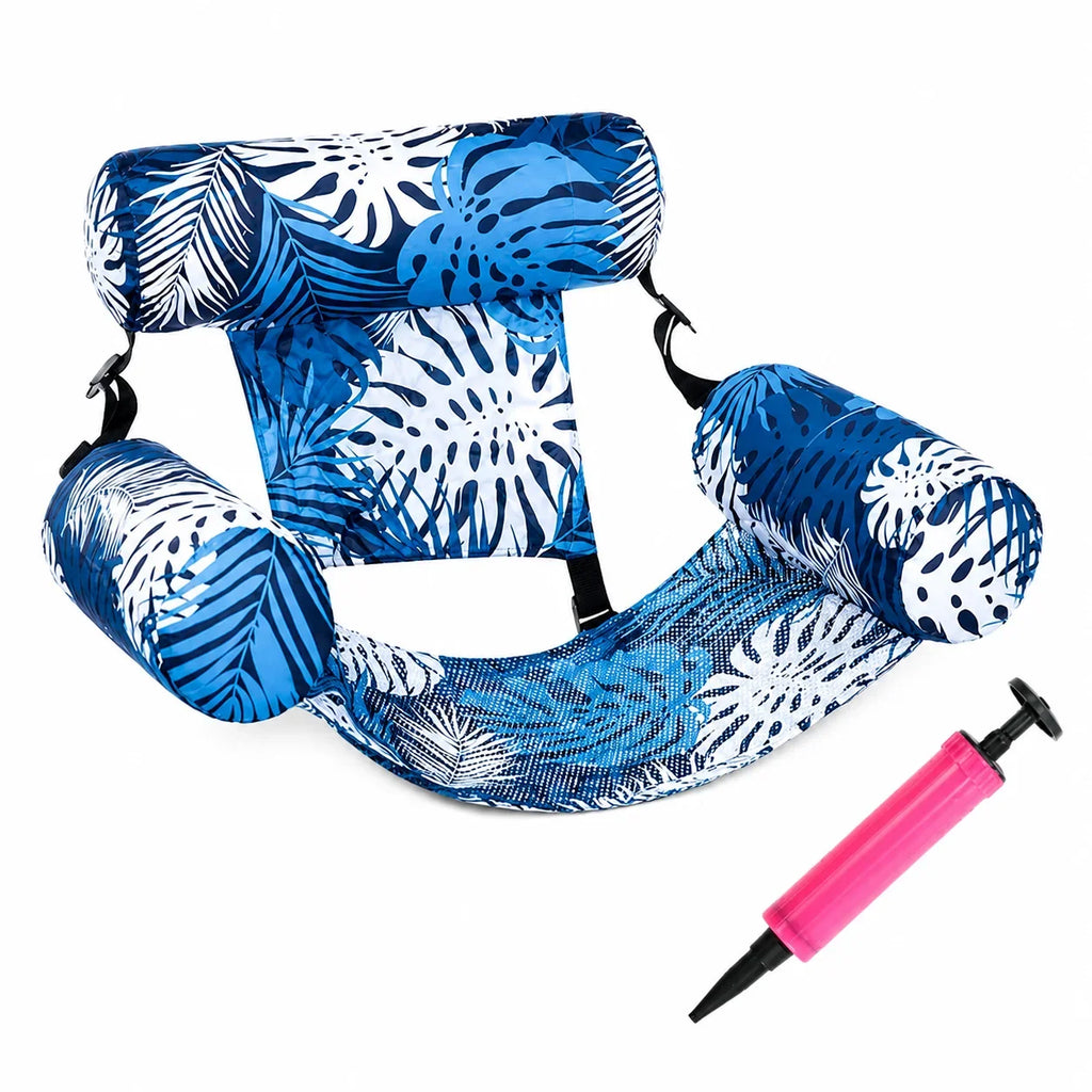 Fauteuil Flottant Gonflable pour Piscine avec Dossier – Bouée Siège Adulte