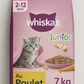 Croquettes pour Chats au Goût Irrésistible – Friandises Complètes et Savoureuses | Whiskas Junior