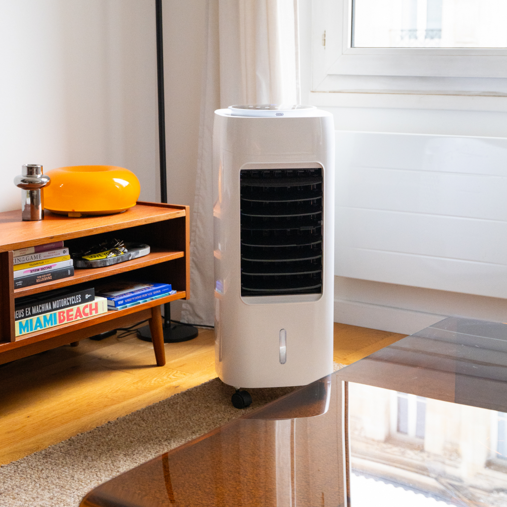 Climatiseur Portable Sans Tuyau Silencieux sur Roulettes – Jusqu'à 23 m²