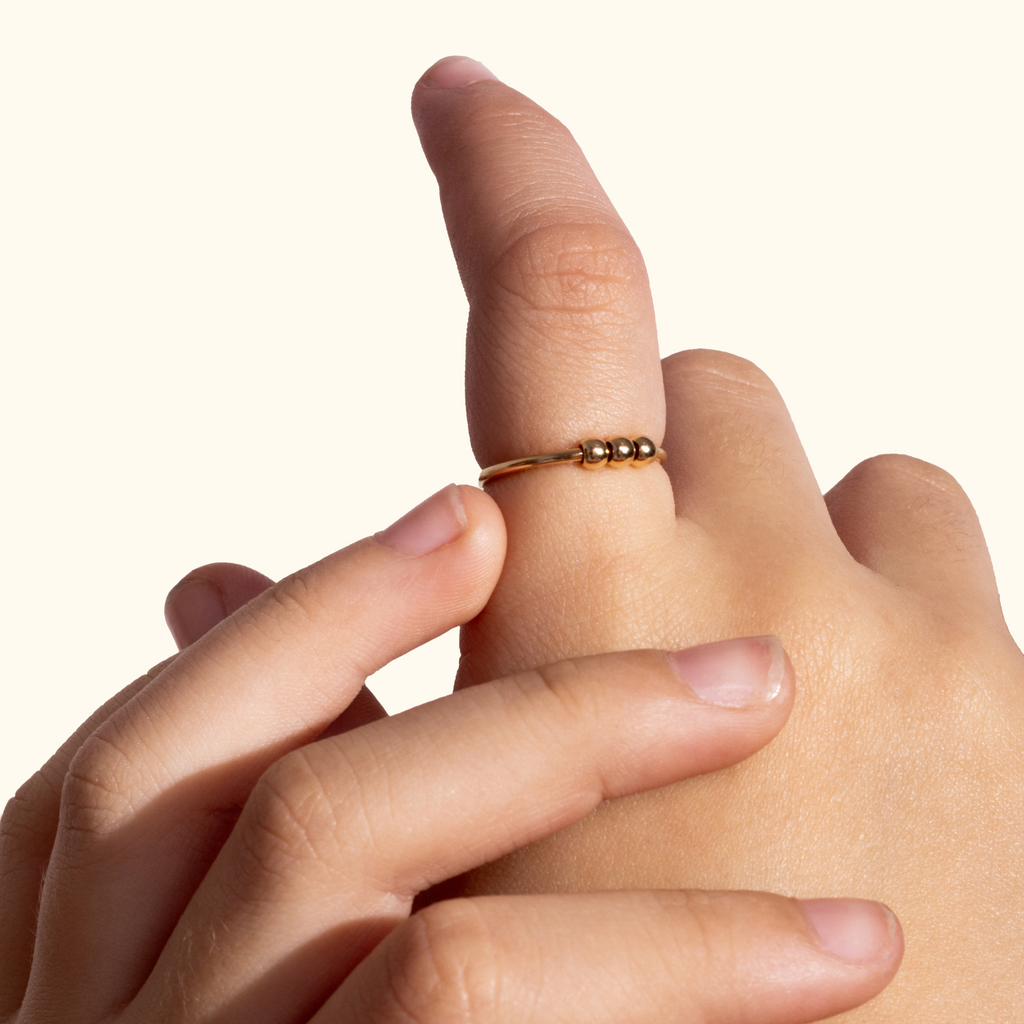 Bague Fidget pour Enfant à Manipuler – Bijou Sensoriel Fabriqué en France