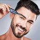 Tondeuse Électrique 5-en-1 – Kit Multifonction Barbe, Cheveux, Nez & Corps, Écran LED, Rechargeable USB