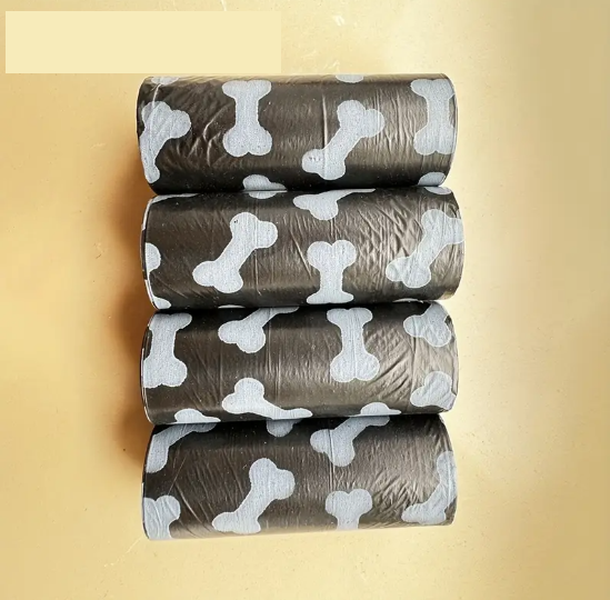 Sacs à Déjections Canines Biodégradables – Rouleaux Colorés pour Ramassage Facile des Excréments de Chien – Lot Écologique et Pratique