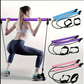 Barre de Pilates Multifonction avec Élastiques – Kit d’Entraînement Complet pour Yoga, Fitness et Renforcement Musculaire à Domicile