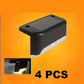 Lot de 4/12/16 Lampes Solaires LED Extérieures Noires – Éclairage Intelligent Blanc pour Escaliers, Jardins et Terrasses