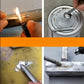 Baguettes de soudure à froid en aluminium – Réparation rapide sans poste à souder, utilisable au briquet