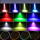 Projecteur LED Moving Head avec Zoom – Éclairage DJ 380W Pro, Tête Mobile DMX pour Soirées & Événements