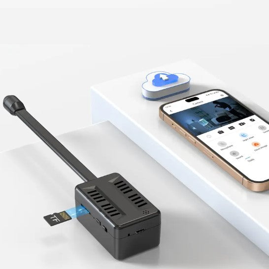 Caméra Espion Flexible WiFi HD – Caméra de Surveillance Ultra Discrète avec Bras Modulable et Transmission en Temps Réel