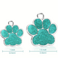 Médaille personnalisée en forme de patte – Identifiant chic et sécurisé pour animaux de compagnie