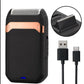 Rasoir Électrique Rechargeable pour Homme – Rasage Précis avec Tondeuse Intégrée et Double Grille