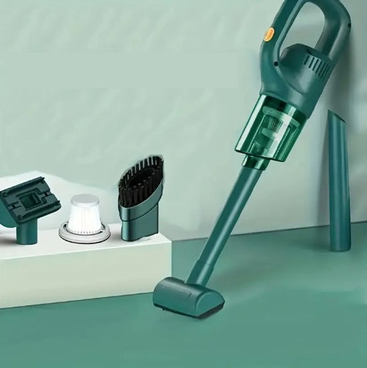 Aspirateur Balai Sans Fil 4-en-1 – Léger, Puissant et Silencieux avec Accessoires Multi-surfaces – Idéal Maison et Voiture