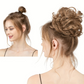 Chignon Postiche Naturel – Extension Cheveux Facile à Fixer pour Coiffure Élégante et Rapide