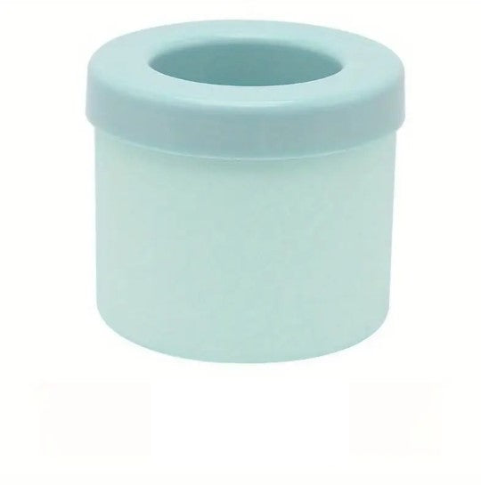Seau à Glaçons Silicone 2-en-1 – Bac à Glace Innovant avec Réservoir Intégré, Compact et Facile à Démouler