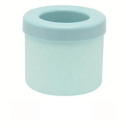 Seau à Glaçons Silicone 2-en-1 – Bac à Glace Innovant avec Réservoir Intégré, Compact et Facile à Démouler