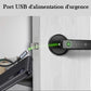 Serrure Connectée avec Empreinte, Clavier Numérique & Carte RFID – Poignée Intelligente Sécurisée pour Porte d’entrée