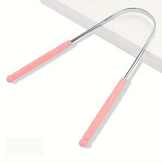 Grattoirs à Langue en Acier Inoxydable – Lot de 6 Nettoyeurs de Langue Colorés pour une Haleine Fraîche