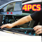 4 Grattoirs Vitres Latérales Voiture – Anti-Buée et Anti-Gouttes pour Conduite Parfaite par Temps de Pluie
