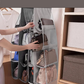 Organisateur Suspendu à Poches pour Sacs à Main – Rangement Vertical avec Housse Transparente, 8 Compartiments