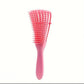 Brosse Démêlante Flexible pour Cheveux Bouclés et Crépus – Anti-Casse, Adaptée aux Cheveux Mouillés ou Secs