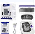 Tensiomètre Électronique Bras GPZON – USB Rechargeable | Grand Écran LCD, Brassard Ajustable 22-40 cm | Mesure Précise Ten…