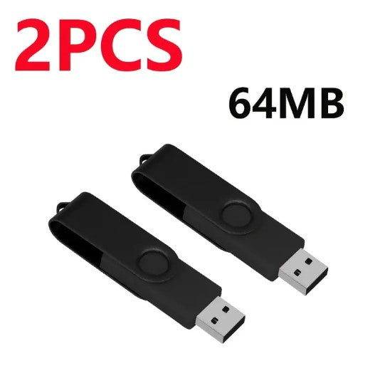 Clé USB  (Lot de 2) – Petite Capacité de Stockage pour Tests, Sécurité et Transferts Légers