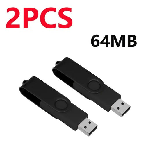 Clé USB  (Lot de 2) – Petite Capacité de Stockage pour Tests, Sécurité et Transferts Légers