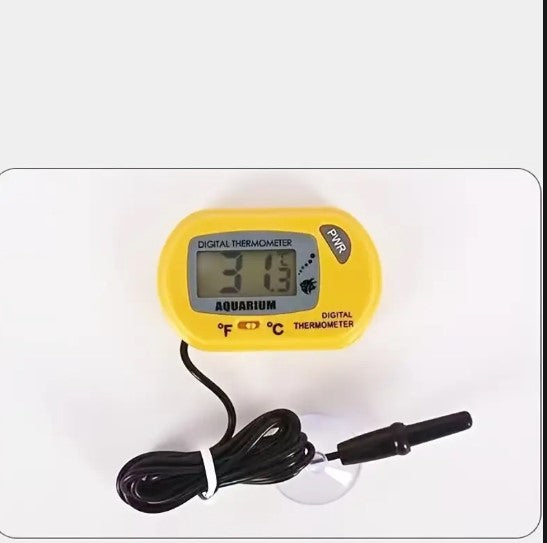 Thermomètre Digital Aquarium – Lot de 2 | Précision Haute Sensibilité & Sonde Étanche – Mesure Température de l’Eau en °C/°F