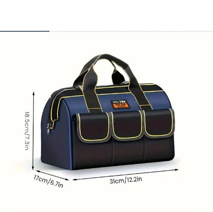 Sac à Outils Professionnel en Tissu Oxford – Grande Capacité, Poches Multiples et Poignées Renforcées – Collection Boîtes à Outils et Accessoires