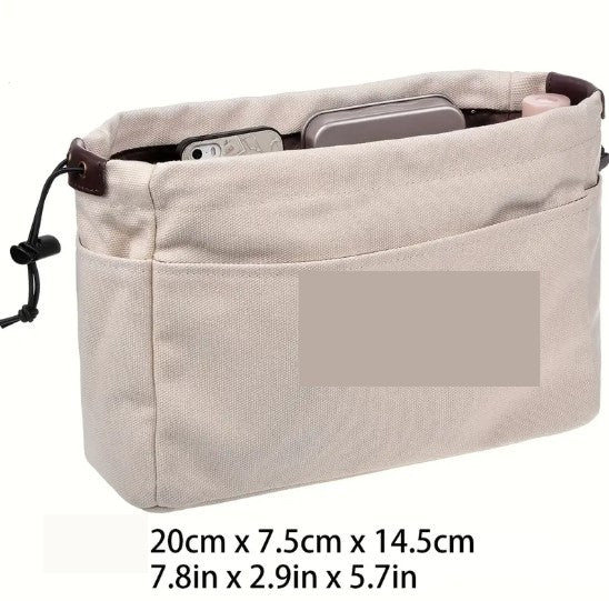 Organiseur de Sac Multifonction, coloris Beige