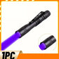 Lampe Torche UV à LED Portable – Détecteur de Taches et Traces Invisibles pour Hôtel, Maison et Nettoyage – Collection Lampes de Poche