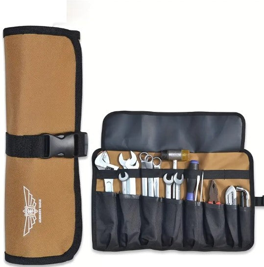 Trousse à Outils en Toile Résistante avec Boucle de Fermeture – Format Compact et Transport Facile – Collection Boîtes à Outils et Accessoires