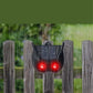 Répulsif à Ultrasons Solaire avec LED Rouges – Dispositif Anti-Animaux Sauvages pour Jardin, Éloigne Renards, Cerfs, Lapins et Chats