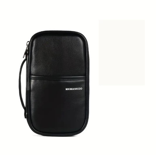 Organiseur de Voyage Multifonction – Pochette de Rangement Étanche pour Passeports, Câbles et Accessoires