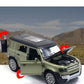 Voiture miniature SUV tout-terrain en alliage – Modèle réaliste avec portes ouvrantes, jouet et collection